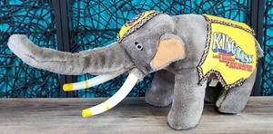 VINTAGE KING TUSK 1987 RINGLING BROTHERS BARNUM BAILEY CIRCUS ELEPHANT PLUSH - Picture 1 of 12