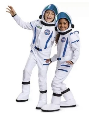 Kids Unisex Astronaut Halloween Dress-Up Costume 4-6 Small #5143 - Image 1 of 4