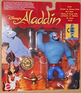 Vintage 1992 Disney Aladdin The GENIE Mattel Action Figure MOSC Robin Williams - Picture 1 of 1
