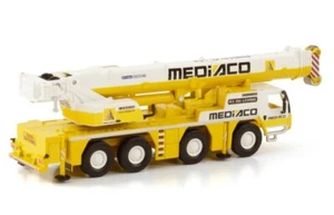 1:50 WSI LIEBHERR LTM1120-4.1 MEDIACO Crane Construction Machine Diecast Model - Picture 1 of 2