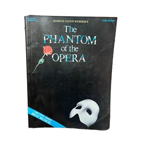 The Phantom of the Opera Easy Piano Sheet Music Book Hal Leonard c1988 - Picture 1 of 3