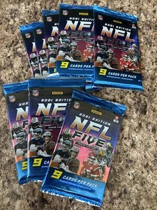 2021 NFL Panini Five Edition LOT (8) Packs 9 Cards per pack rookies parallels ++ - Picture 1 of 1