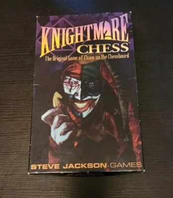 Knightmare Chess. 1st Edition, 1st Printing Steve Jackson Games 1996 COMPLETE! - Image 1 of 4