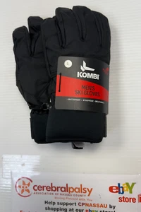 Kombi Men’s Ski Gloves Black L/XL Waterproof, Windproof &Touchscreen – NWT - Picture 1 of 5
