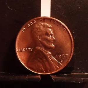 PENNY DI GRANO LINCOLN 1957D NON CIRCOLATO (103016)3 - Foto 1 di 2