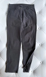 Jeans Damenjeans Stretchjeans Damenhose grau Gr. M mit Reißverschluss am Bein - Bild 1 von 3