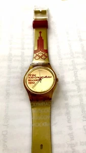 SWATCH Moscow Olympics 1980 Celebration CCCP Ladies Watch โ๏ธ๐ฅ - Picture 1 of 6