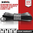 Xbull Synthetic Dyneem Rope 5.5Mm X 13M Sk75 Car Tow Recovery Winch Cable Line