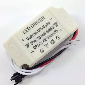 8-12W Power Supply Driver For LED Light Lamp Bulb 300mA 100-240V AC to 25-43V DC - Picture 1 of 5