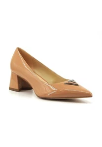 GUESS Décolleté in pelle Rosa Nude. Numero 38. Tacco Largo 6 cm. FLPZBBPAT08 - Imagen 1 de 3