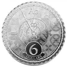 2020 1 oz CHRONOS Silver Coin $6 - Tokelau