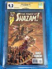 Power of Shazam! #26 - DC - CGC SS 9.2 - Signed by Jerry Ordway, Manley