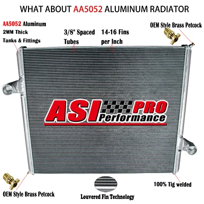 Aluminum Truck Radiator 70mm For 1997-2006 Kenworth T2000 7006385001 7006435002 Foto 1 de 4