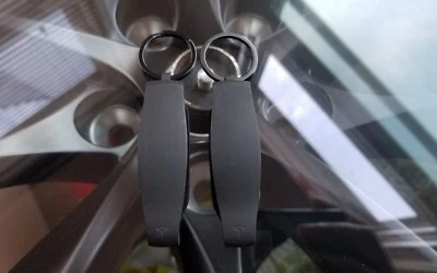 Cubierta de llavero Tesla Motors rara para modelo S (2) Foto 1 de 3