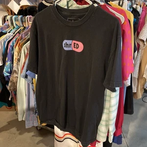 shrED Skater T Shirt Large Pill Skull Theme - Picture 1 of 11