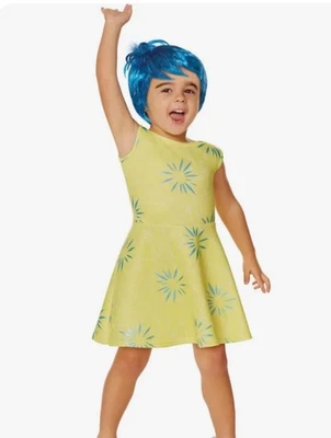 Joy Classic Inside Out Disney Pixar Dress Up Halloween Child 2pc Costume Sz 5/6 - Image 1 of 3