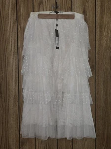 BCBG Stufen-Tüllrock UVP 348 $ - Bild 1 von 4