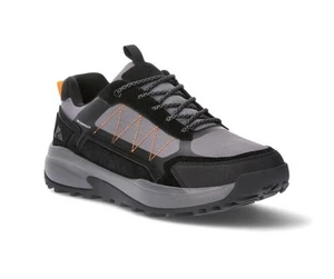New OZARK TRAIL Men's Leather Waterproof Comfort Low Hiking Shoes Black Size 6 - Picture 1 of 7