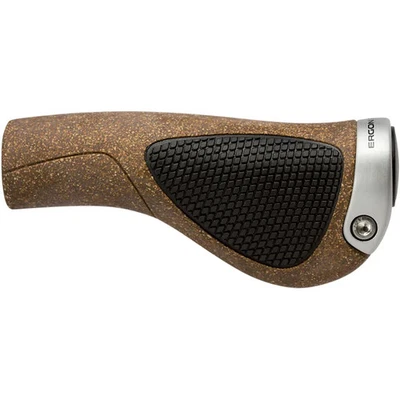 Ergon GP1 BioKork Grips Black/Tan, S - Изображение 1 из 2