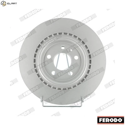 2x BRAKE DISC DDF2383C FOR VW AUDI A4/S4/Allroad Q5/SUV A5/S5/Sportback A6/S6 - Image 1 of 4