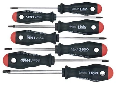 Felo 0715750979 Set of 7 Torx Screwdrivers, sizes T9-T40, 508 Series - Image 1 of 4
