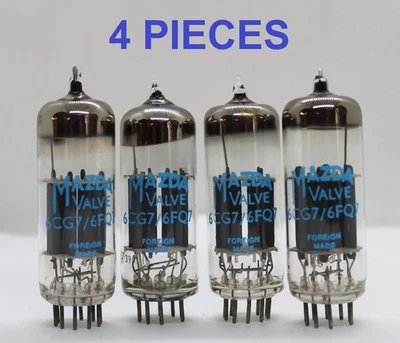 6CG7 6FQ7 Mazda 4 pezzi NOS valvola tubolare