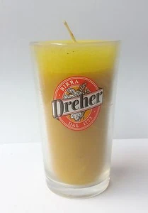 60104 Bicchiere Candela pubblicitaria "Birra Dreher" birra dal 1773 - Picture 1 of 3