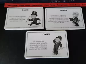 Bündel 25 Karten Glück Komplettset Teil Ersatz- -satz Gesellschaft Monopoly City - Bild 1 von 2
