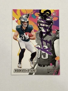 2024 Rookies And Stars Rookie Exclusives #RE-WSY Will Shipley RC Eagles - Picture 1 of 2