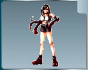 TIFA from Final Fantasy Vinyl Decal #1 Car Truck Laptop Sticker - Picture 1 of 1