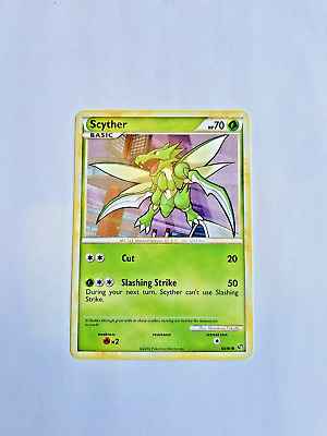 SCYTHER 65/90 [HS Undaunted] Pokemon TCG - Common - VLP