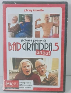 NEW & SEALED Jackass Presents Bad Grandpa .5 Uncut Region 4 DVD Johnny Knoxville - Picture 1 of 6