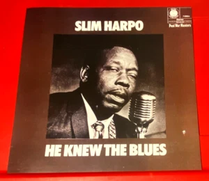 Slim Harpo He Knew The Blues Album Cover Art PICTURE / PRINT 12" x 11.5" - Picture 1 of 3