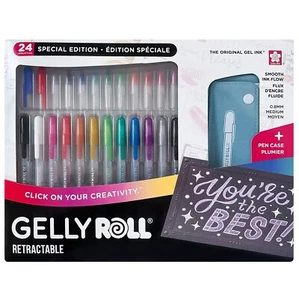 Sakura Gelly Roll Retractable Pen Gift Set-24 Pieces - Picture 1 of 1