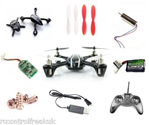 Cuadricóptero RC Hubsan X4 H107 todos los repuestos y mejoras - Stock Reino Unido - Imagen 1 de 26