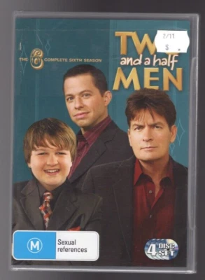 Two And A Half Men - The Complete Sixth Season - DVD (Brand New Sealed) - Image 1 of 2