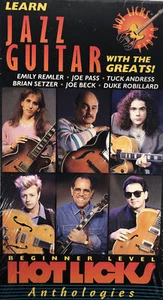 LEARN JAZZ GUITAR With The Greats-Beginner Level Hot Licks Anthologies VHS NEW - Picture 1 of 12