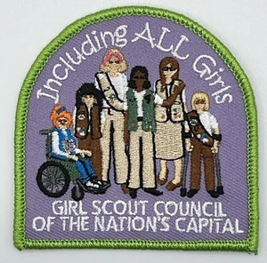 Girls Scout Patch, Large - Council of The Nation’s Capital, Including All Girls - Picture 1 of 2