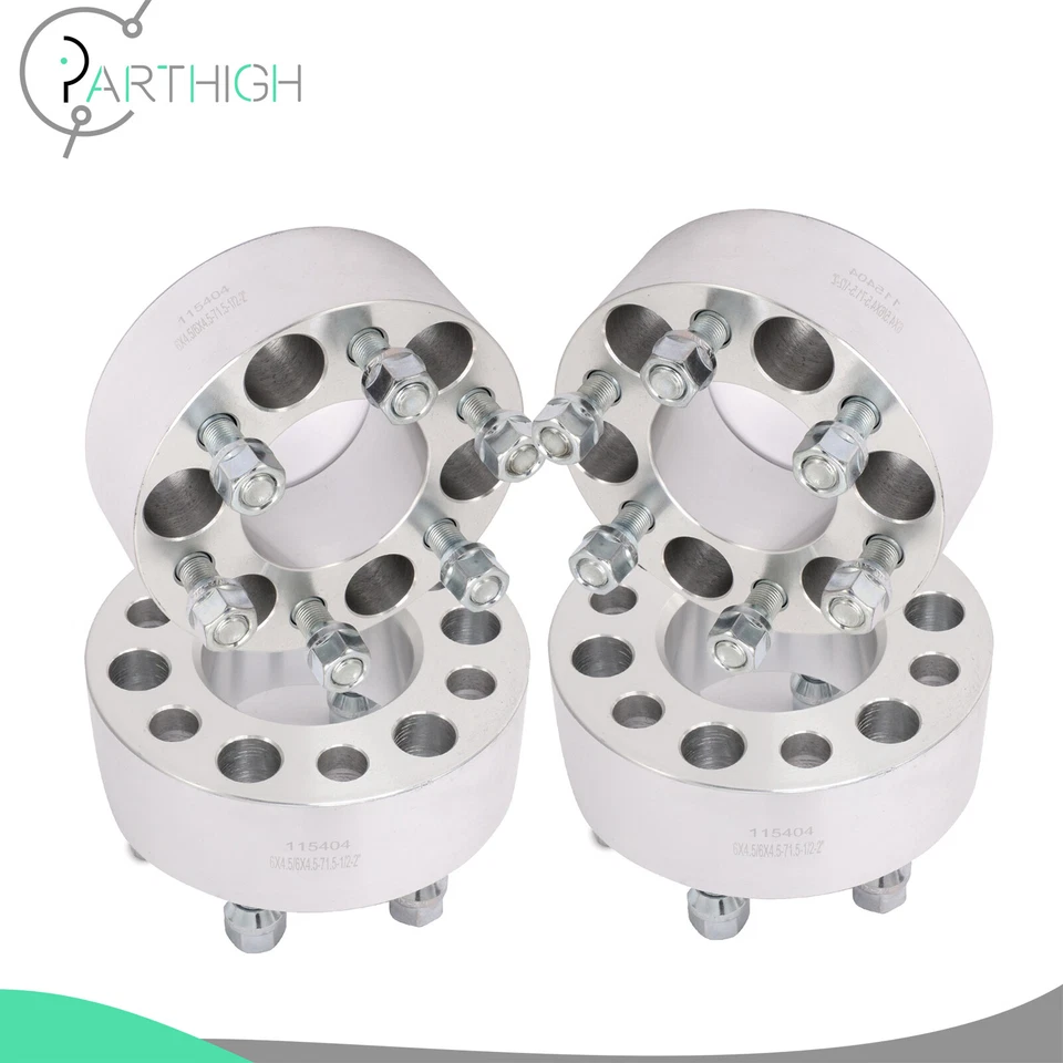 For 1991-2004 Dodge Dakota 1997-2003 Durango 6x114.3 Wheel Spacers (4) 2" Thick - Image 1 of 4
