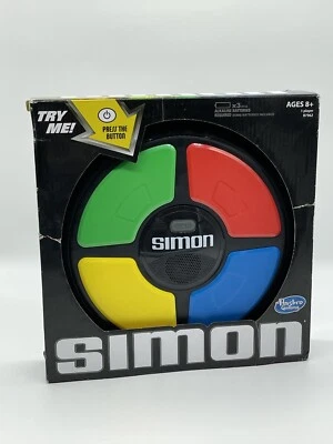 New Simon Game Hasbro Gaming 87962 Ages 8+ Watch Remember Repeat Classic! - Image 1 of 4