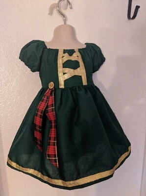 Disney Merida Green dress/gown 4T-10Y (6m-3T another listing) Holiday/Christmas - Image 1 of 4