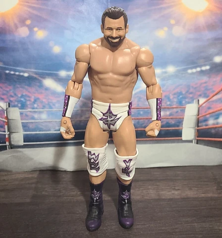 WWE Zack Ryder Basic Series 72 Wrestlemania 32 Gear Mattel Wrestling Figure Cover