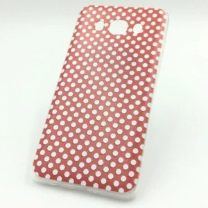 Handyhülle Schutz Case für Samsung Galaxy J5 (2016) Cover Bumper Etuis Rot Neu - Zdjęcie 1 z 2