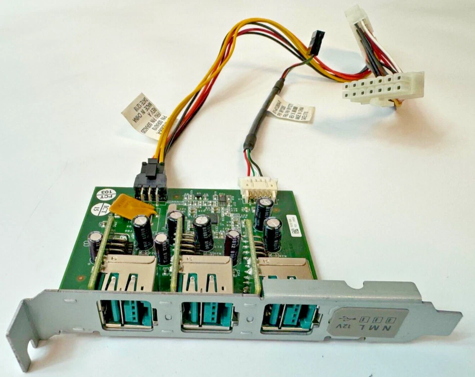 USB Card; 12V Powered USB, w/Cables, for Toshiba 4900-786 (00RA020, 00RA021) POS - Image 1 of 4