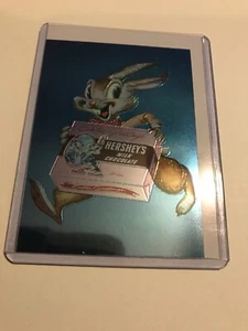 Hershey's Collector's 1995 Dart Chrome Trading Card #C2; Easter 1952 Rabbit art - Picture 1 of 4