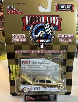 Racing Champions NASCAR 50th Anniversary Gold Series 1951 Issue #3 - Image 1 of 3