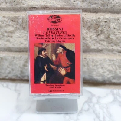 Rossini 5 Overtures Cassette Tape Classical - Image 1 of 3