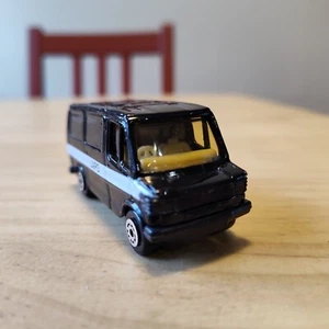 Maisto Mercedes Van 307D LAPD - Black 1/64 Scale Diecast - Picture 1 of 7