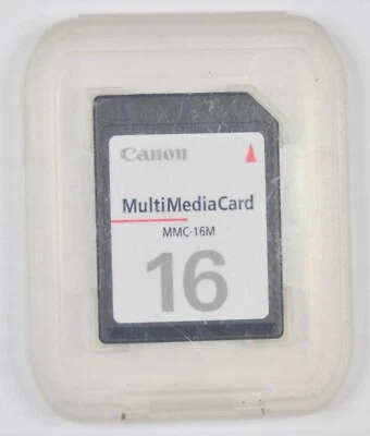 Canon Multimedia Card 16MB SD Card - Image 1 of 2