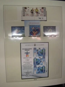 Sammlung San Marino Jahrgang 2010 sauber postfrisch MNH komplett incl. Blocks - Picture 1 of 1